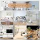 thumbnail image 4 of 4PCS Self Adhesive Non-Glass Mirror for Family Bedroom Bathroom, M, 4 of 5