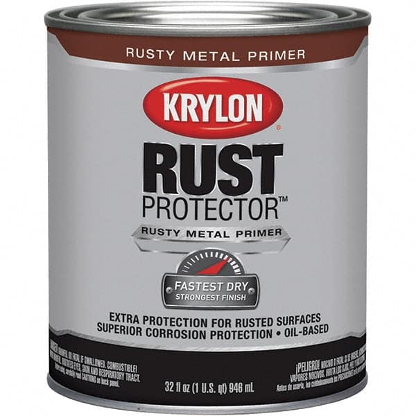 Krylon Rust Protector Rusty Metal Primer, Rusty Metal Primer, 1 Quart