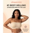thumbnail image 4 of Sostén SHAPERMINT Sin Tirantes, Sin Aros y Antideslizante tipo Bandeau, 4 of 8