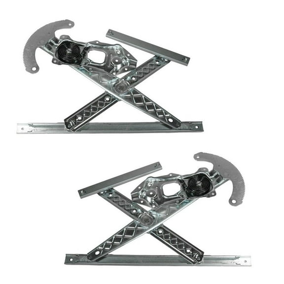 TRQ Power Window Regulators Front Pair for F150 F250 1997 1998 WRA50150