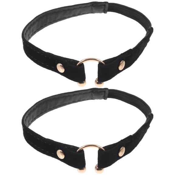 WHAMVOX Shoes for Women for Shoes Anti-drop Shoelaces Women's 24.50X1.00X1.00CM Black