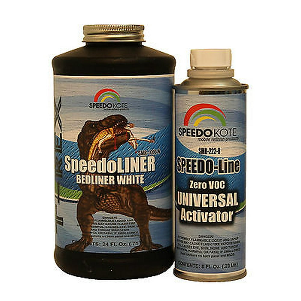 TRex White Bed Liner, SMR1000WK1 Truck Bedliner, Quart Kit includes