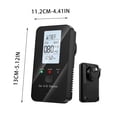 thumbnail image 2 of VBODN Smart Home Devices, Portable Environment Detector, Handheld Tester, Compact Lightweight Design for Home Hotel Camping Rv Daily Environmental Safety Checking, 2 of 5