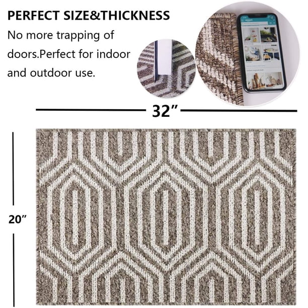 Color G Paillasson Exterieur Entree 120x180cm, Tapis Exterieur Resistant Pluie, Tapis d'entrée Lavable, Tapis de Porte Antiderapant pour Couloir, Chambre, Balcon, Jardin - Gris Color G Paillasson Exterieur Entree 120x180cm, Tapis Exterieur Resistant Pluie, Tapis d'entrée Lavable, Tapis de Porte Antiderapant pour Couloir, Chambre, Balcon, Jardin - Gris