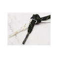 thumbnail image 4 of INSPIRE CHIC Stripes Metallic Flat Shoelaces for Sneakers Black 100cm/39.4", 4 of 4
