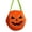 B, variant on Seasonal Collection Bag Pumpkin Decorated Velvets Spacious Candy Holder Holiday Party Accessory For Children