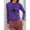 thumbnail image 2 of Raise Feminists Not Fascists Long Sleeve Women's, 2 of 4