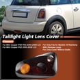 thumbnail image 2 of Cubierta de lente de luz trasera Unique Bargains para Mini Cooper R50 R53 2004-2006 LCI Cubierta de lámpara trasera de color ahumado reemplazo 63217166955/63217166957, 2 of 6