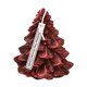 thumbnail image 1 of Velas de árbol de Navidad Velas en forma de torre Vela perfumada sin humo para fiesta de Navidad Bod TOMSHOO Rojo, 1 of 7
