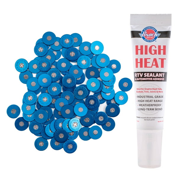 Brock Set 100 Pc Roll Marine Engine Motor Heat Tabs & Tube Sealant