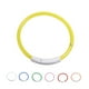 thumbnail image 2 of PETS COLLAR LED LIGHTING Suministros para mascotas Ajustable USB Carga Luminosa Pérdida Luminosa Accidentes Cuellos de Luz Collars Safetal para exteriores Amarillo Grande Methold HA010373-01, 2 of 6
