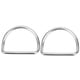 thumbnail image 1 of Anillos en D de buceo doblados para correas de 5,08 cm/2,0 pulgadas, cinturón de peso, accesorio de acero inoxidable para actividades al aire libre, 2 uds., 1 of 10