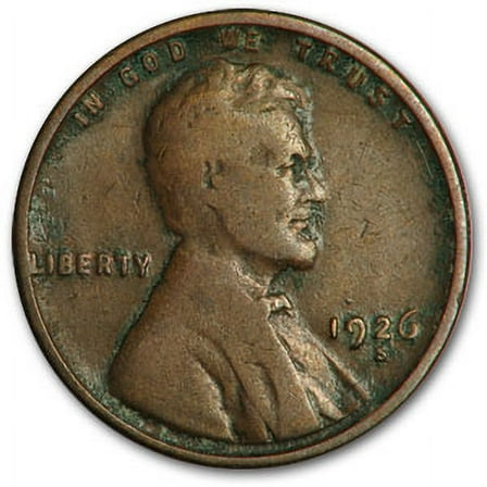 1926-S Lincoln Cent Good/VG
