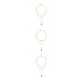 thumbnail image 2 of Collar De Cadena Delicado Qarigey Elegante Colgantes Oro, 2 of 6