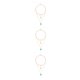 thumbnail image 2 of Guardurnaity Collar de Cadena Ajustable Universal Colgando Colgantes Decoraciones Gargantillas Collares en Capas para Mujeres Rectas,Oro Type1 NO1 Guardurnaity CBP198866, 2 of 6