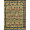 thumbnail image 2 of Unique Loom Tapis Design de Bordure Edinburgh 10' x 13' Rectangle Bleu/beige, 2 of 2