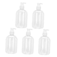 thumbnail image 3 of GOOHOCHY 5Pack Shower Pump Bottles White Refillable for Office Use Household Users, 3 of 4