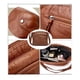 thumbnail image 4 of Bolsa de cuero Lab.G Moda Dama Gran Capacidad Impermeable Marrón, 4 of 4