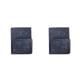 thumbnail image 3 of Billuyoard Fieltro organizador de almacenamiento de cabecera teléfono bolsa colgante de gran apertura sofá colchón bolsa lateral sala de estar Gris oscuro 2piezas, 3 of 6