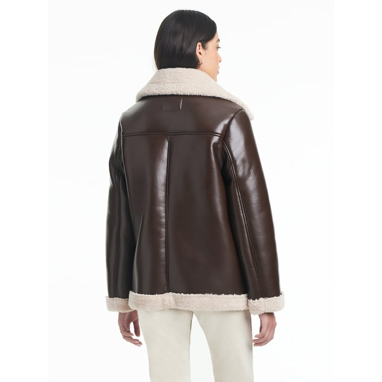 Sam s club faux leather outlet jacket