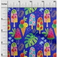 thumbnail image 2 of oneOone Polyester Spandex Royal Blue Fabric Texture Craft Projects Decor Fabric Printed By The Yard 56 Inch Wide-US, 2 of 5