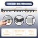 thumbnail image 4 of Tendedero de Pared,Estante de Ropa Retractil para Ahorro de Espacio,Capacidad de Carga 35KG,Con 18 Ganchos y 1 Barra,Ángulo Ajustable 360°,Tendedero Plegable para Ropa,para Balcón,Interior y Exterior, 4 of 9