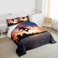 thumbnail image 3 of jejeloiu Teens Skateboard Gaming Queen Comforter Set,Gamer Bedding Comforter Set For Boys 3-Piece, 3 of 8