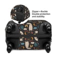 thumbnail image 3 of Bingfone Cute Alpaca Luggage Cover Washable Suitcase Cover Protector Anti-scratch Suitcase cover Fits 18-32 Inch Luggage (No luggage included), 3 of 8