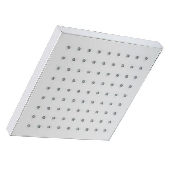 Miseno MNOSH625ECP 1.8 GPM Single Function Rain Shower Head, Polished Chrome