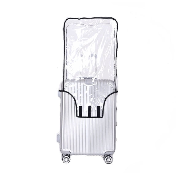 FOAHHU Luggage Protector Suitcase Cover PVC Waterproof Travel Suitcase Fits Most (28")