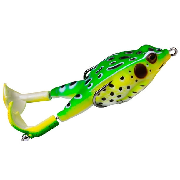 Coiry 9.5cm 24g Frog Fishing Lure Top Water Soft Bait Lifelike Fishing  Tackle (I) 
