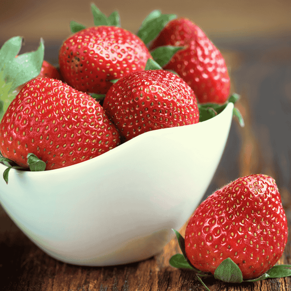 Brunswick Strawberry Roots – Bare Root Plants | Cold Hardy June-Bearing Variety | Sweet, Aromatic Berries | Non-GMO, High Yield