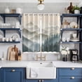 thumbnail image 2 of Mountains Kitchen Curtains Window Panels, Farmhouse Forest Nature Trees Landscape Insulated Window Treatment Curtain, Grommet Curtains for Bedroom/Living Room/Bathroom, 2 Piece 52"Wx84"L, 2 of 8