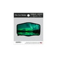 thumbnail image 2 of Die Cut Sticker Fairbanks, Alaska, Northern Lights over Lake, Contour Vinyl Sticker 1 to 3 inches (Waterproof Decal for Cars, Water Bottles, Laptops, Coolers), Small, 2 of 5