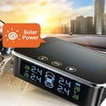 thumbnail image 4 of Wireless Car Tire Pressure Monitoring System Solar TPMS Device With 4 Sensors, 4 of 5