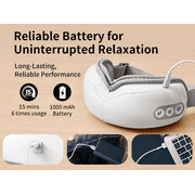 Arboleaf Eye Massager with Heat, Heated Massage Eye Mask with Music | Vibration Massage for Head Tension, Eye Strain, Dry Eyes & Dark Circles