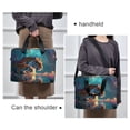 thumbnail image 6 of 16" Laptop Briefcase, Detachable Anti-Slip Shoulder Strap, Multi-Compartment Work Travel Bag Two Tigers, 6 of 8