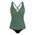 thumbnail image 4 of WILLBEST Traje de Baño de Dos Piezas para Mujer, Bikini Sexy con Abertura, Traje de Baño de Cintura Alta, Bikini Sexy Push Up de Dos Piezas para Playa 3183, 4 of 4