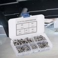 thumbnail image 2 of Oubit Steel Washer,700pcs M3-M8 Combination Box Toothed Washer Washer Kit Achieve More, 2 of 9