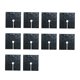 thumbnail image 2 of 10 piezas de cuadrados de mantillo para árboles para el control de malezas en jardinería y protección de árboles frutales 12 m x 12 m, 2 of 7