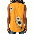 thumbnail image 3 of Cilsoka Womens Floral Tank Tops Crewneck Sleeveless Shirts Casual Summer Loose fit Top, Fashion Clothing for Women, 3 of 5