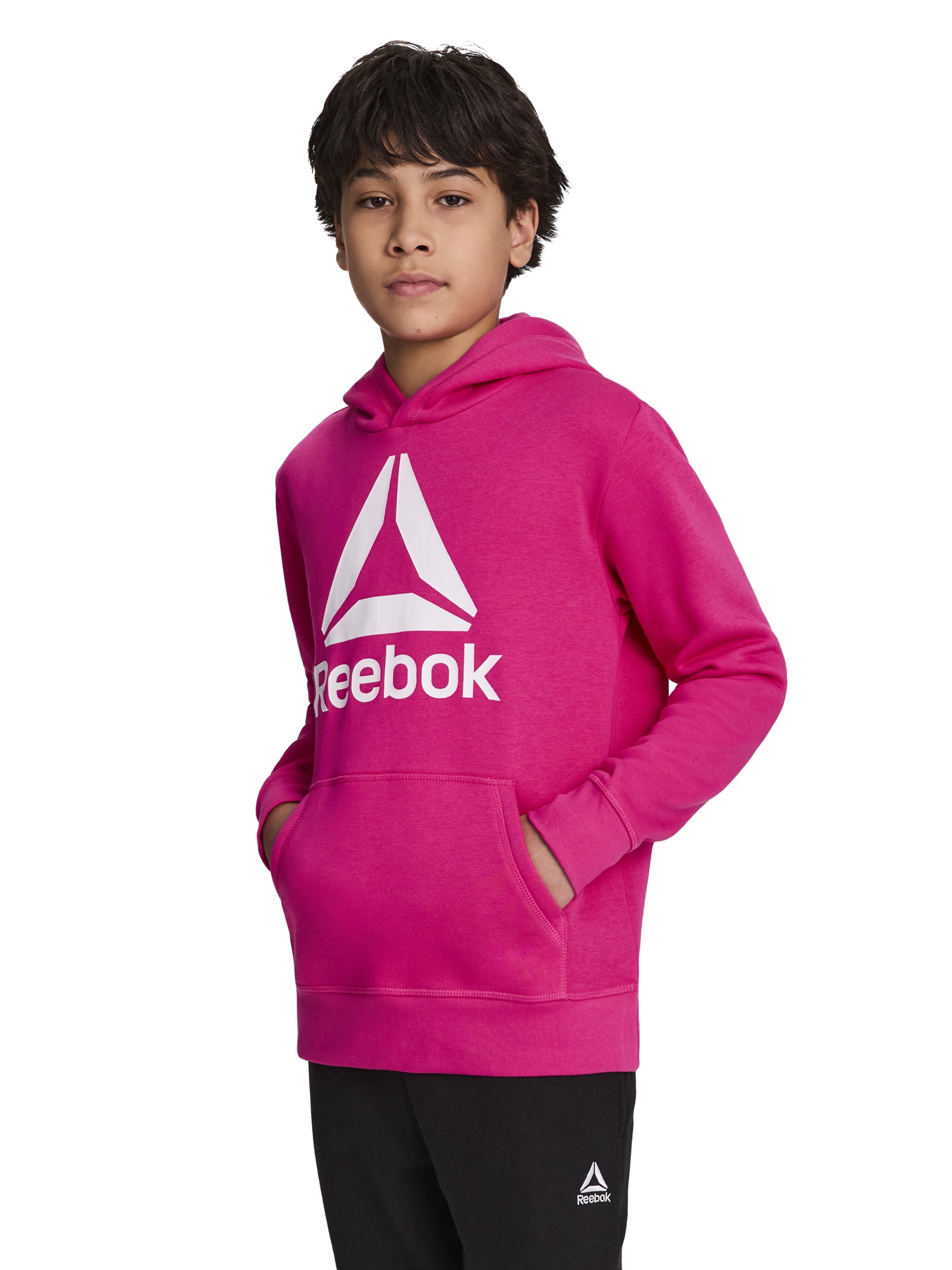 Reebok Kid's Unisex Game Day Fleece Hoodie, Sizes 4-18