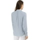thumbnail image 5 of INSPIRE CHIC Camisa Casual Con Botones Manga Larga Corbata De Lazo Para Mujer Azul claro XS, 5 of 6
