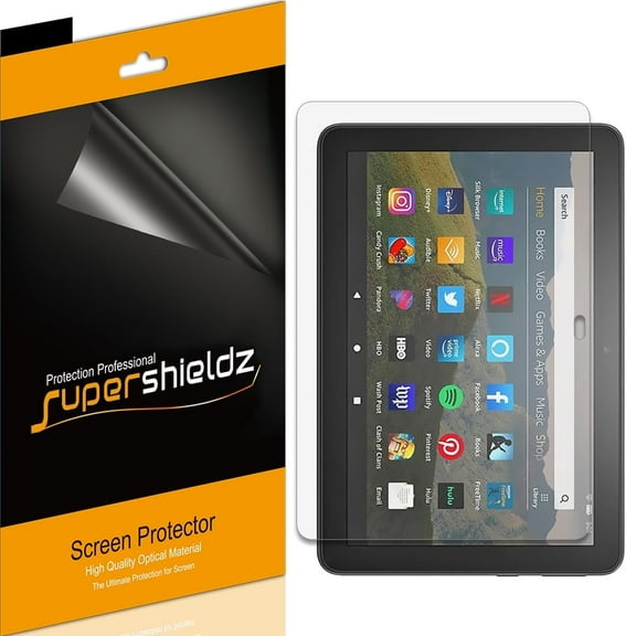 [3-Pack] Supershieldz for Fire HD 8/ HD 8 Plus/ Fire HD 8 Kids/ Fire HD 8 Kids Pro Tablet 8 inch (12th/10th Gen- 2024/ 2022/ 2020) Screen Protector, Anti-Glare & Anti-Fingerprint (Matte) Shield