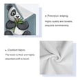 thumbnail image 4 of Three-Piece Towel Set Face Towel Towel Set Hand Towel Bath Towel Cotton Bath Towels Bath Towel Sets Hand Bath Towels Panda with Gray Background, 4 of 8
