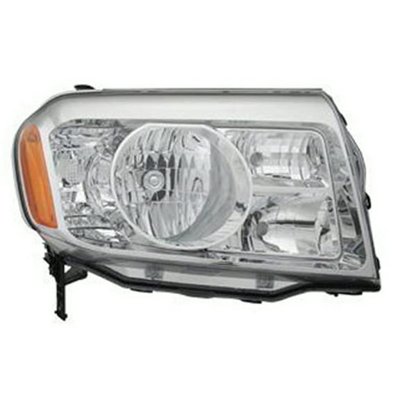 KAI New Economy Replacement Passenger Side Headlight Lens And Housing, Fits 2009-2011 Honda Pilot