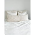 thumbnail image 2 of Cozy Cotton White Boucle Body Pillow Down Alternative / White, 2 of 7