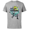 Disney The Nightmare Before Christmas Awesome to the Bone - Short Sleeve Cotton T-Shirt for Adults - Customized-Athletic Heather