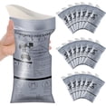 thumbnail image 1 of Bolsa desechable para orinal de emergencia, paquete de 20 bolsas portátiles para orinar de Camping, bolsas para orinar de viaje, bolsa de orina portátil de emergencia para atascos de tráfico, 1 of 5