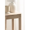 thumbnail image 3 of Kate and Laurel Talcott Modern Square Wood Drink Table, 12 x 12 x 28, Light Natural, Transitional Decorative Two-Tier Pedestal Table for Use as Plant Stand Indoors or Living Room Decor Accent, 3 of 9
